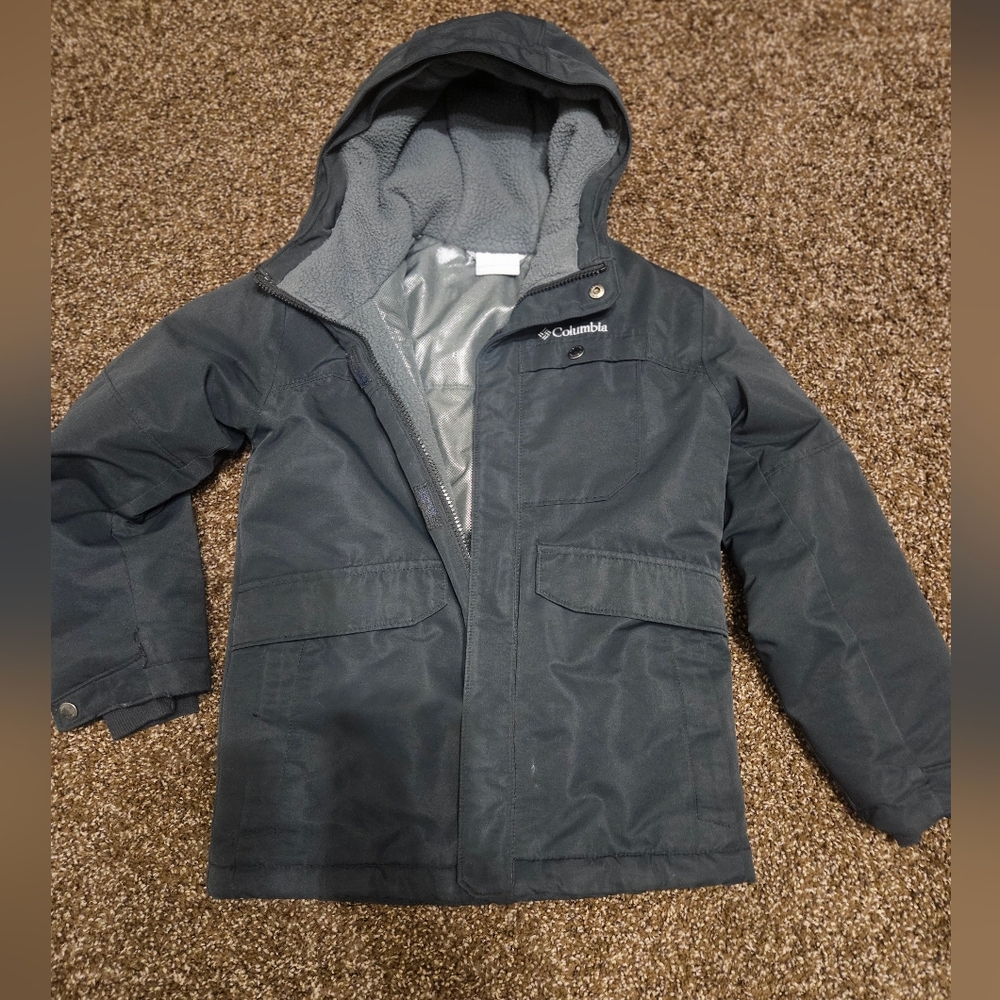 Boys Columbia Omni Tech Winter Jacket Size S (8)